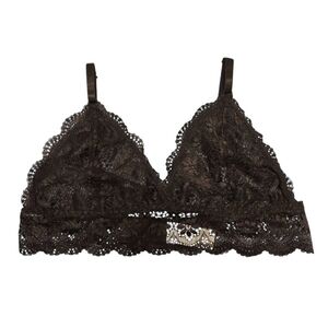 NWT Black Lace Bralette Bra